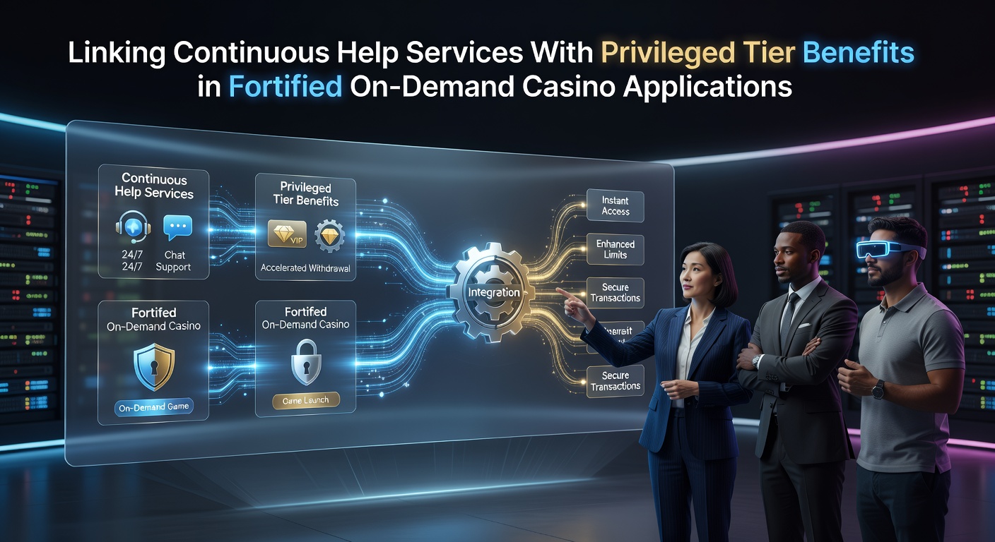 Darstellung der Integration von Support-Diensten und VIP-Benefits in mobilen Casino-Plattformen